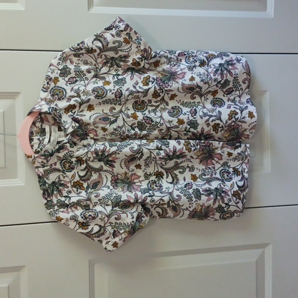 Rachel zoe blouse 100%linen size S